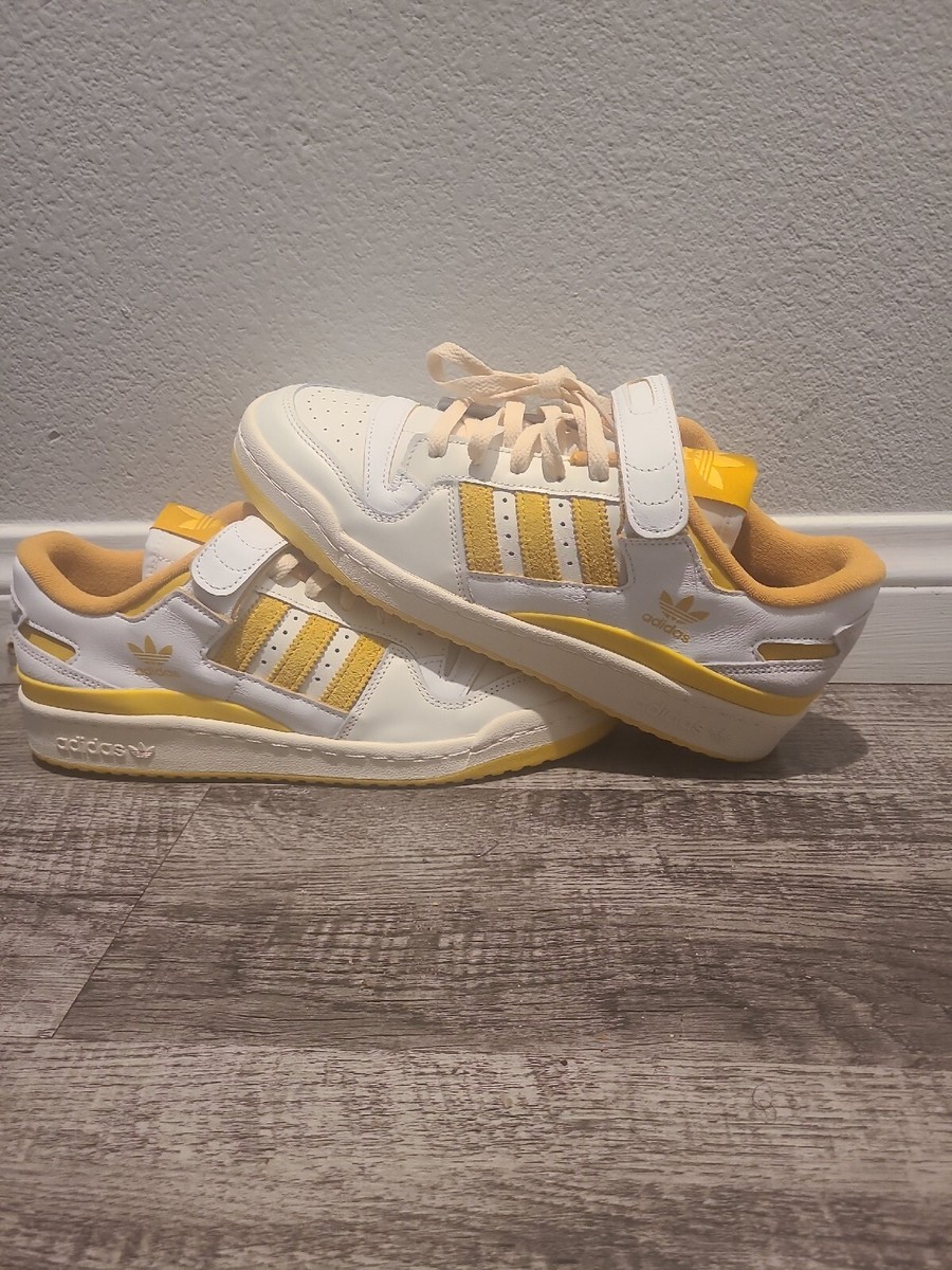 adidas forum 84 low premium black cream & yellow