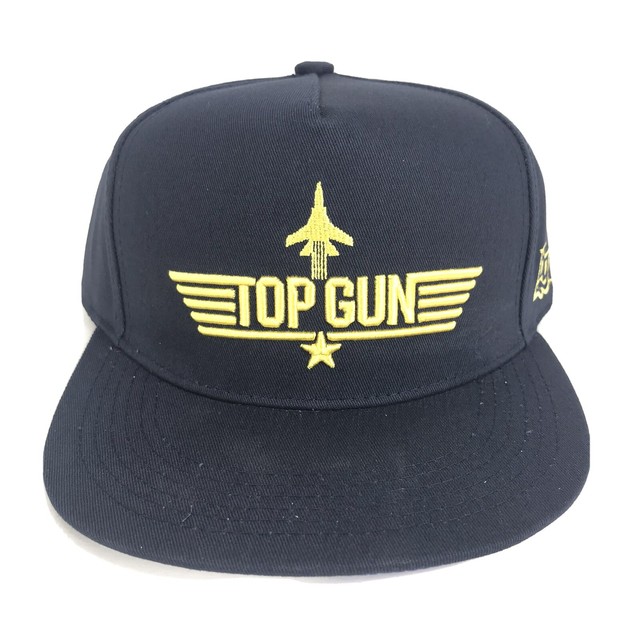 Top Gun Hat Movie 2 TOP GUN Movie Flat Bill Snapback Melonwear BG Cap Hat Ashley Homestore