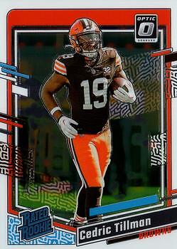 Cedric Tillman 2023 Donruss Optic Football - #224 - Cleveland Browns