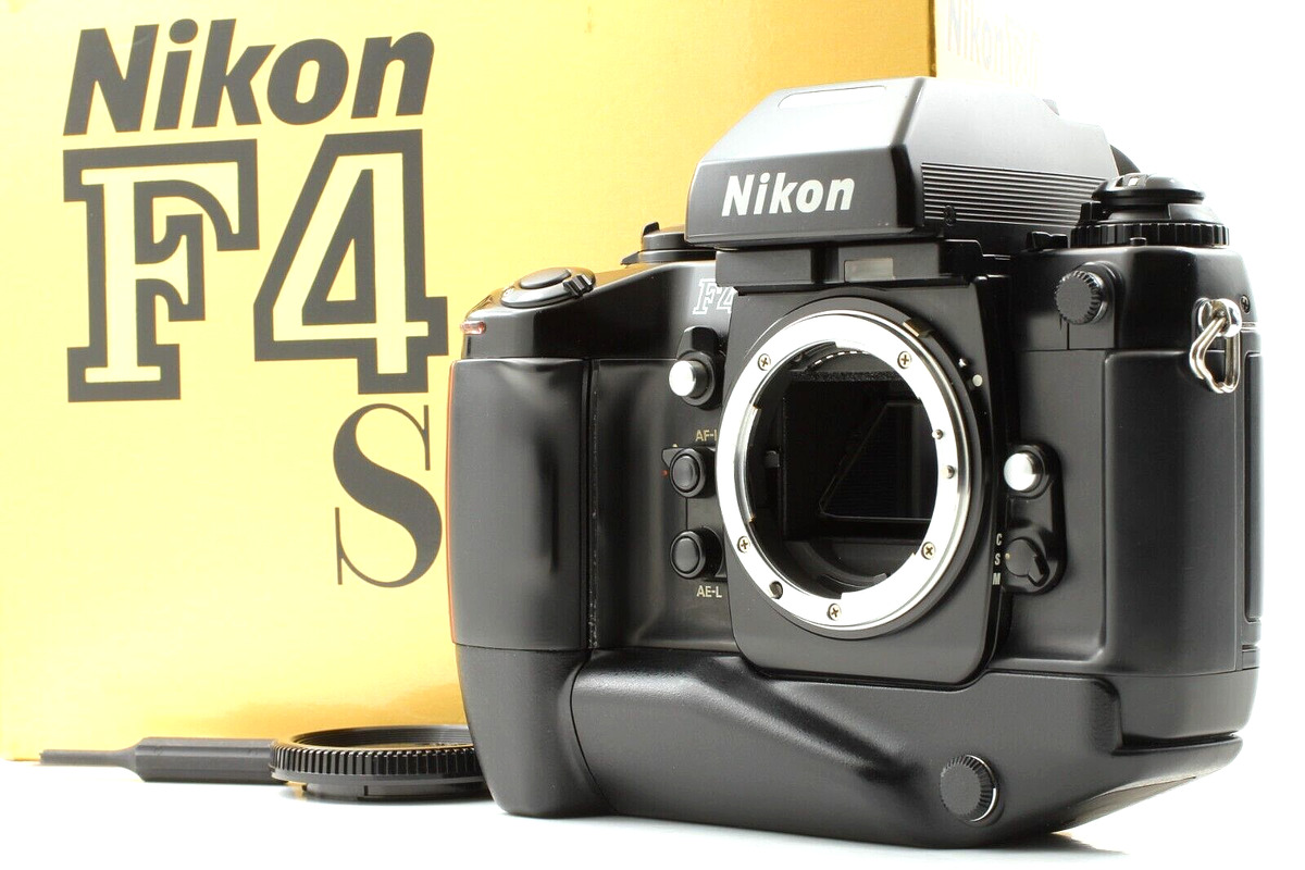[ Excellent+5 in BOX ] Nikon F4S F4 S 35mm SLR Film Camera w/ MB-21 From  JAPAN