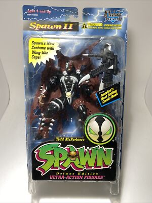 SPAWN II Deluxe Edition - 1995 - McFarlane Ultra Action Figure - SEALED Vintage