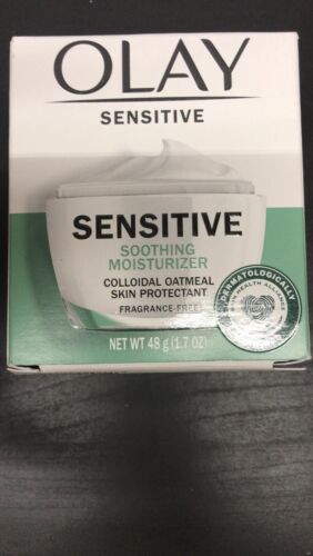 Olay Sensitive • Sensitive Soothing Moisturizer 1.7 Oz. EXP 12/24+ (d8)damg box - Picture 1 of 6