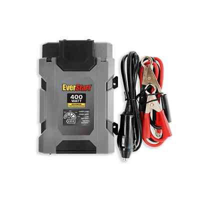 EverStart 400W Power Inverter Converts Vehicle Power DC To AC Power -70002MC