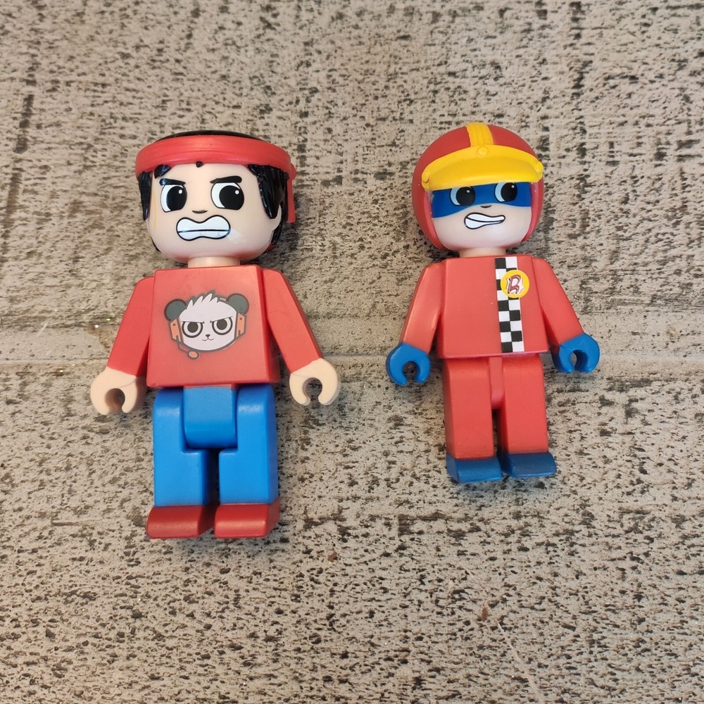 Ryan's World Miniature Figurine Mini Figures Collectible Race Car Driver