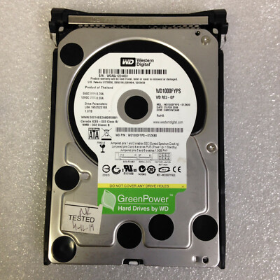 Western Digital WD1000FYPS-01ZKB0 SATA 1TB 3.5'' Hard Drive W