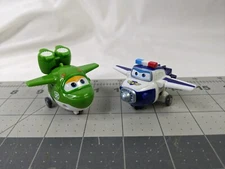 Super Wings Transforming Planes Figure Lot of 2
