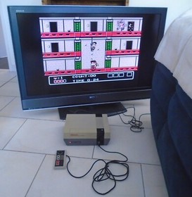 HAMMERIN' HARRY ANCIEN JEU VIDEO NES NINTENDO BOITE + NOTICE + CARTOUCHE