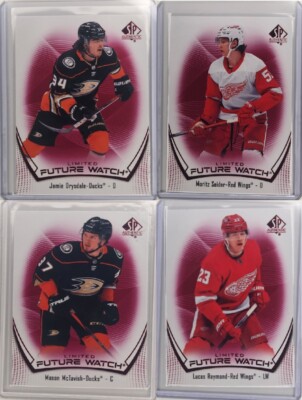 2021-22 SP Authentic Hockey Red Future Watch Limited U-Pick 100-200 U Pick