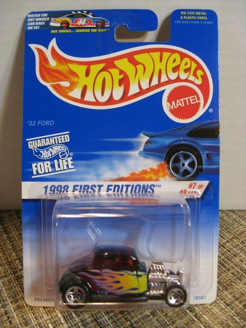 hot wheels 1998 first editions 32 ford