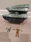 G.I. Joe Bridge Layer Vehicle With Tollbooth With Blueprints