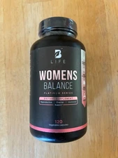 BLife Womens Balance DIM Hormone Ovarian Support Supplement 120 Caps