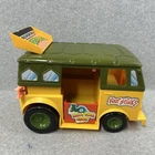 Vintage 1989 TMNT Party Wagon Vehicle Playmates Ninja Turtles **Incomplete Parts