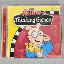 Learning Company Arthurs Thinking Games PC CD-ROM Educational Game Windows 95 98