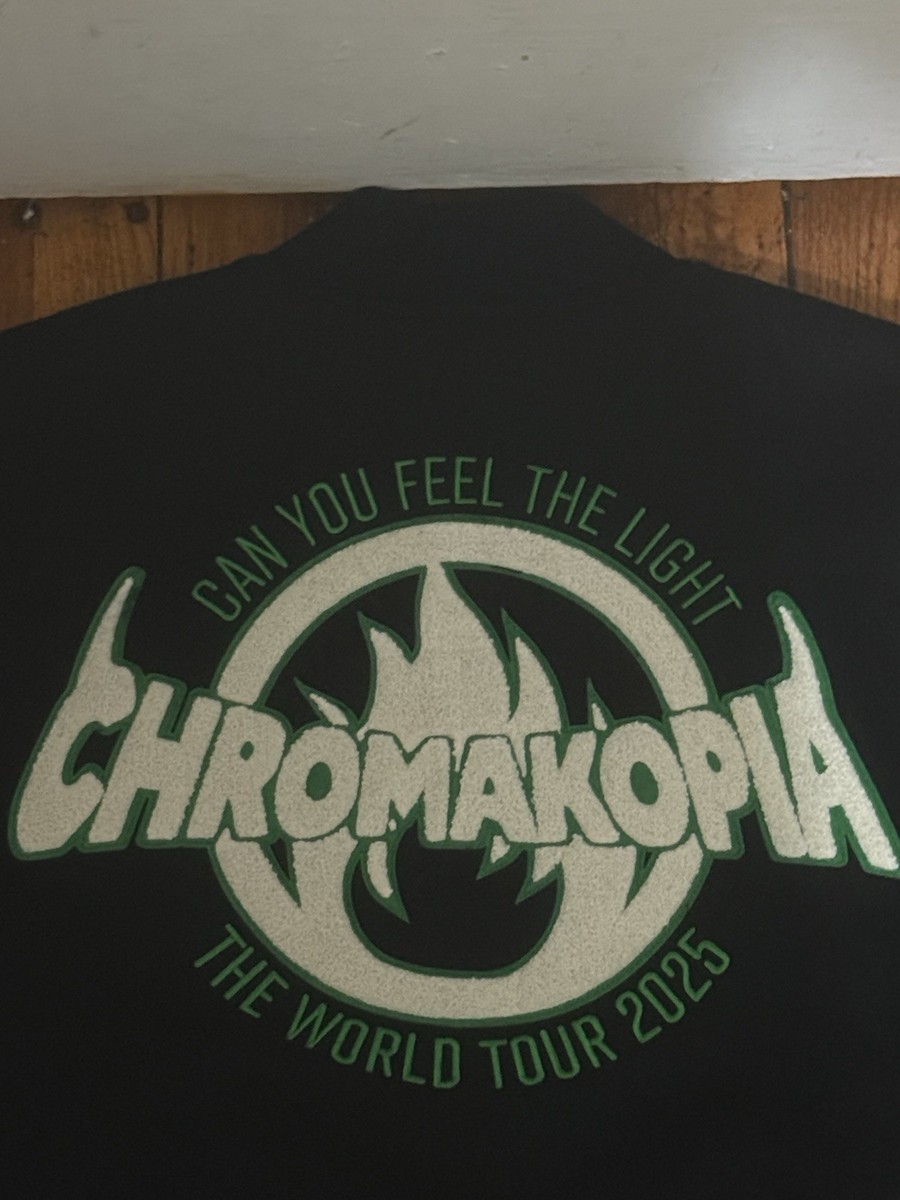 2025 Tyler The Creator Chromakopia Tour Felt Varsity Jacket XL MSG