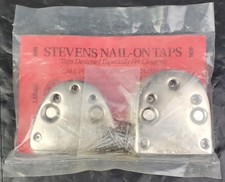 Stevens Nail-On Taps Steel Toes & Heels CLOGGING # 408 Large USA Made - NOS