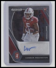 2021 Panini Draft Picks Collegiate #DPA-CWE Connor Wedington Draft Picks Autos