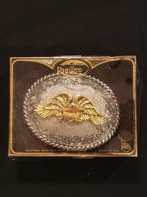 Harley Davidson Belt Buckle RainTree Flying Eagle
