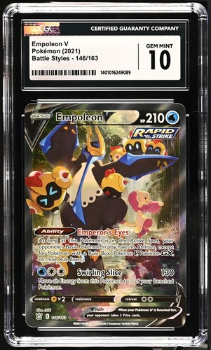 Empoleon V graded CGC 10 for sale on eBay