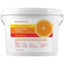 SMELLS BEGONE 1-Gallon Gel Odor Eliminator 50128 Energizing Citrus