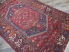 Authentic Vintage Turkish Rug,Geometric Adana Turkish Rug 4.2x6.6 Ft — photo 9