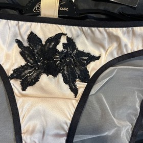 Dita Von Teese Park Avenue Bikini Briefs Embroidery