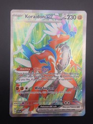 Koraidon ex 231/198 Scarlet & Violet Base Set Full Art Secret Rare