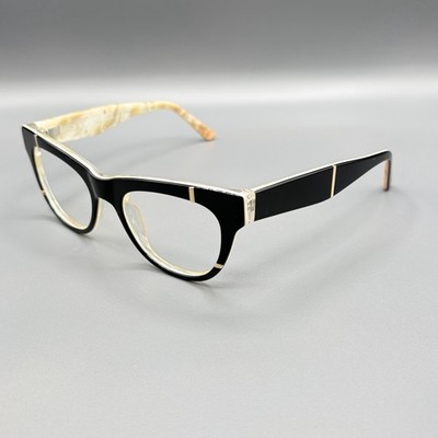 L.A.M.B. LA067 Eyeglasses Frame Black 51-19-140 Used