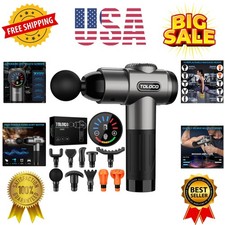 Massage Gun, Deep Tissue Back Massage for Athletes for Pain Relief, Percussio...