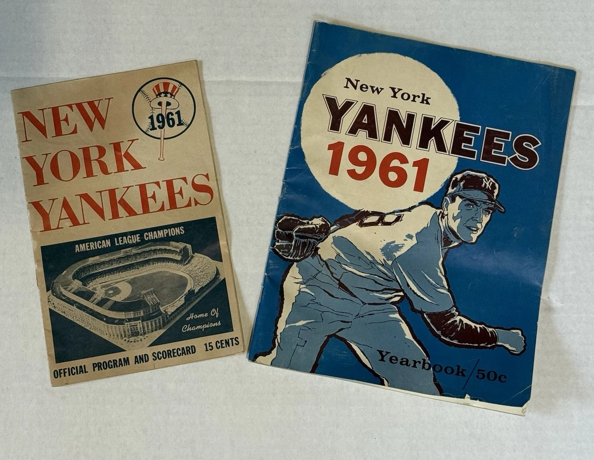 New York Yankees Vintage Yearbooks for sale | eBay