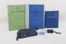 Q57Y29- Konvolut Vintage Mercedes Benz Werkstatt Handbuch und Werbeartikeln