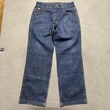Vintage Southpole Jeans Mens 34 34x32.5 Blue Denim Wide Leg Straight Y2k GUC