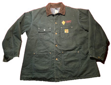 Carhartt Chore Barn Coat Jacket C02 SPC Men’s XL Spruce Green Made in USA Union