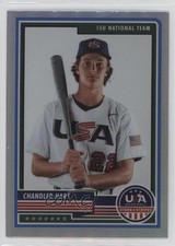 2023 Panini USA Baseball Stars & Stripes Silver Prizm Chandler Hart #28 0w7