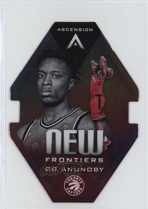 2017-18 Panini Ascension New Frontiers Die-Cut OG Anunoby #NF7 0d3