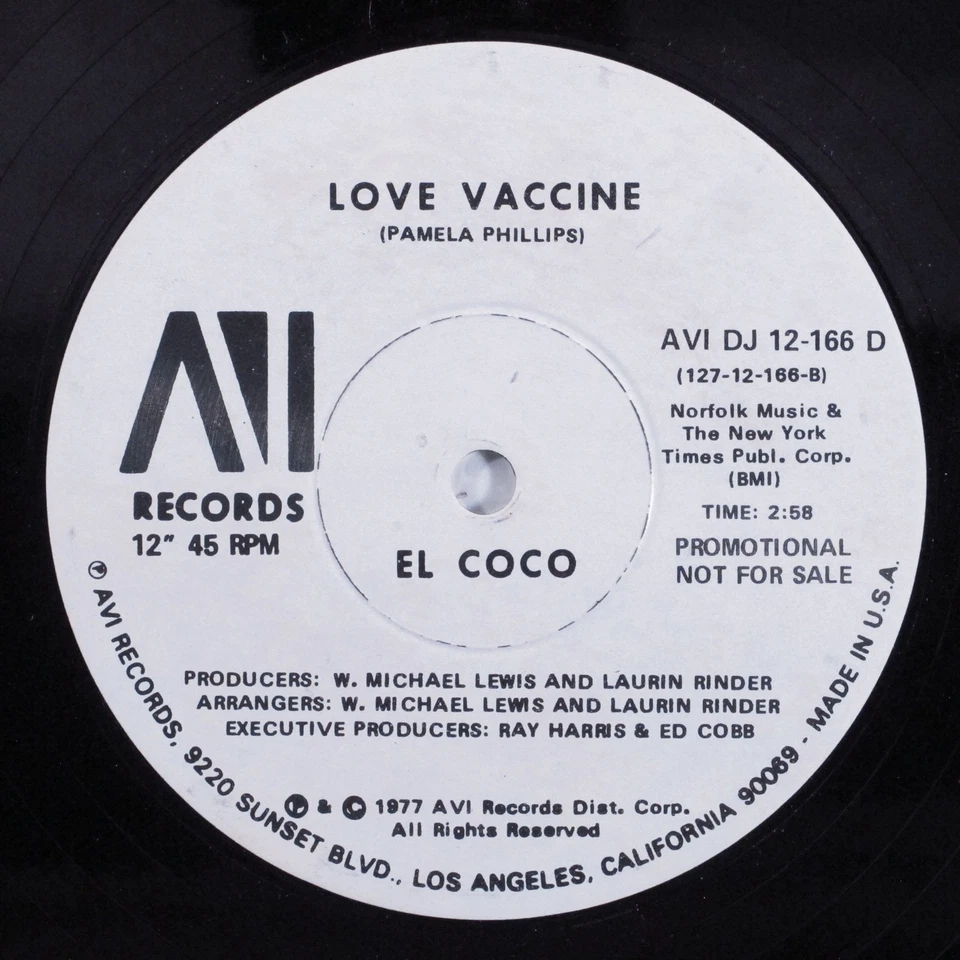 EL COCO I'm Mad As Hell AVI 12" VG+ 45rpm promo HEAR - image 2 of 2