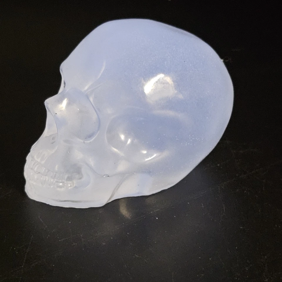 Collectable Super Bright Glow In The Dark Skull Custom One Of A Kind - Image 2 of 4