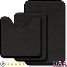 Memory Foam Bathroom Rug Set Non Slip Soft Absorbent Machine Washable Mat New