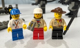LEGO 1370 Jurassic Park III Raptor Rumble Studio 100% Complete + Manual & Box