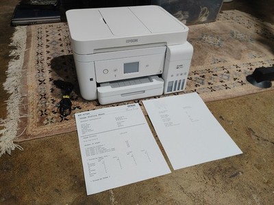 Epson EcoTank ET-4760 Color All-In-One Inkjet Printer *only 1260 Page Count*