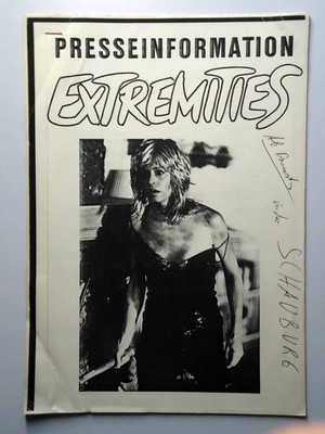 Extremities - Farrah Fawcett - James Russo - Presseheft + 2 Pressefotos