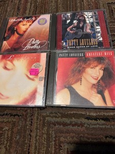 PATTY LOVELESS 4 CDS USED, ACCEPTABLE TO GOOD, COUNTRY