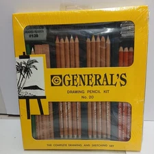 General's Drawing & Sketching 21 Piece Pencil Kit - Charcoal, Pastel & Graphite