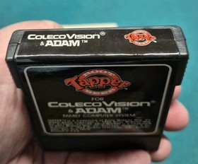 Tapper Root Beer (Colecovision) Game & Manual COLECO CLEAN CART LABEL