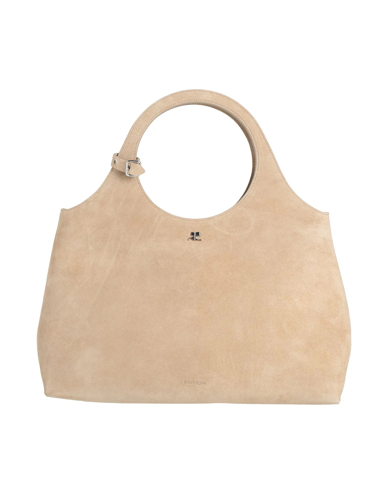 Courrèges - Women - Suede Tote - Taupe