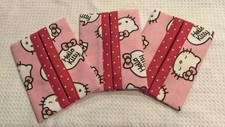Pocket/Purse Tissue Holder; 3 1/2  x 5  ; Hello Kitty; Handmade; FREE Shipping