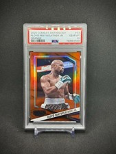 Floyd Mayweather Jr 2025 Panini Combat Anthology Orange /99 PSA 10 Gem Mint