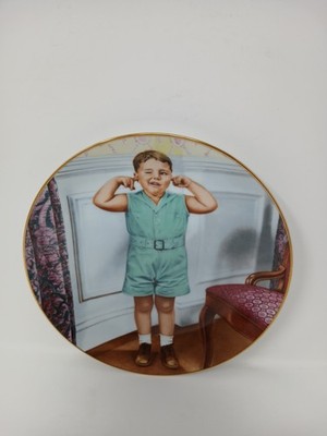 Spanky's Pranks The Little Rascals Hamilton Collection 1986 MIB COA Plate 2281 A