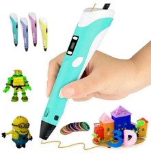 PENNA 3D PER DISEGNI TRIDIMENSIONALI STAMPA STEREOSCOPICA CON SET FILAMENTI 