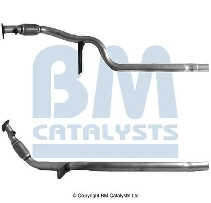 Tuyau d'échappement Audi A6 C6 2.0 TDI tube intermédiaire pour A6 break Avant
