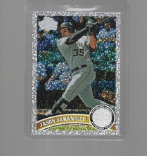2011 TOPPS BASEBALL SILVER SPARKLE JASON JARAMILLO #297